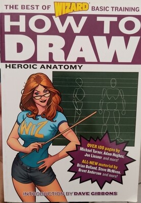 TS How To Draw Heroic Anatomy Book Libro Aprender A Dibujar Ingles