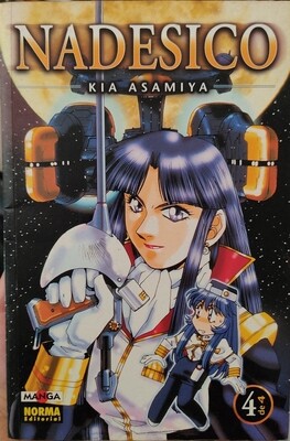 Nadesico Manga Volumen 4 Espanol Norma