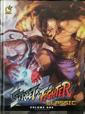 Street Fighter Classic Volume One Hadoken Udon Comics Manga Tapa Dura Ingles