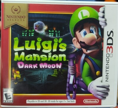 BA Luigis Mansion Dark Moon Nintendo 3ds Usado Completo