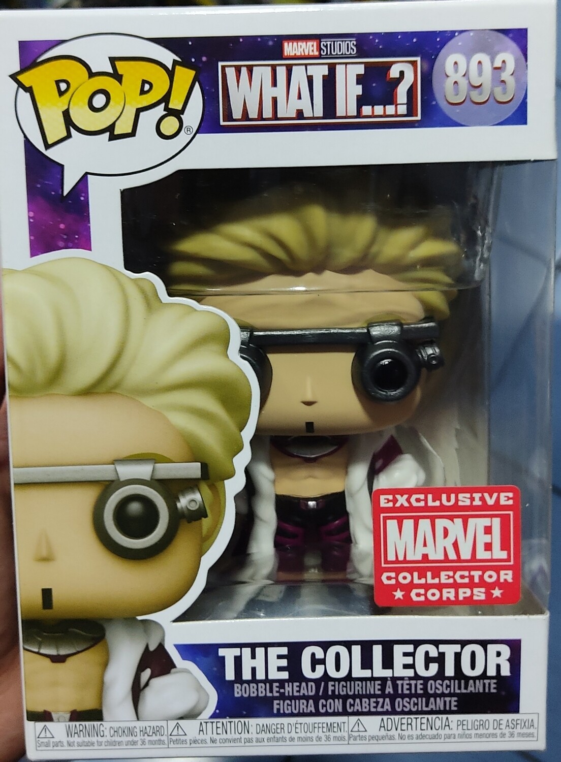 The Collector What if Funko Pop 893 Marvel