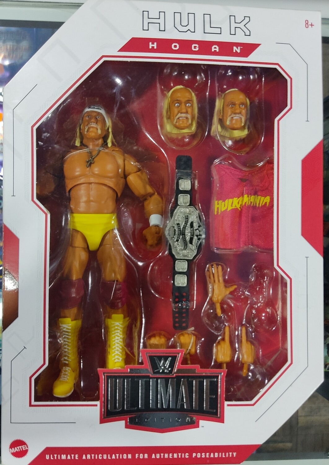 NELA Hulk Hogan Ultimate Edition WWE 6 Pulgadas