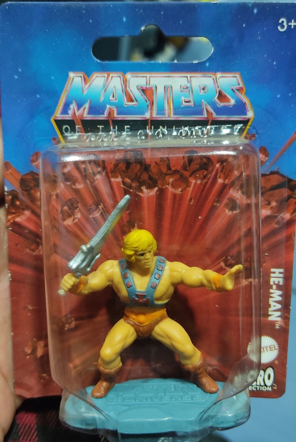 P01 He Man Micro Collection Mattel Masters of the Universe He Man