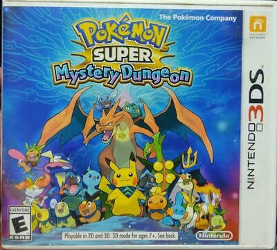 SJ Pokemon Super Mystery Dungeon Nintendo 3DS Usado Completo