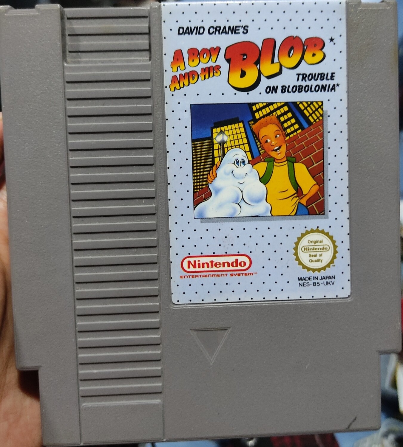 SJ A Boy and His Blob NES Cartucho