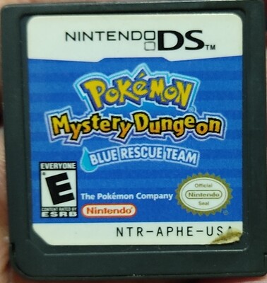 Pokemon Mystery Dungeon Blue Rescue Team Nintendo DS Cartucho