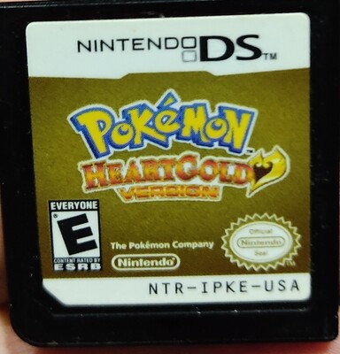 Pokemon Heart Gold Version Nintendo DS Cartucho