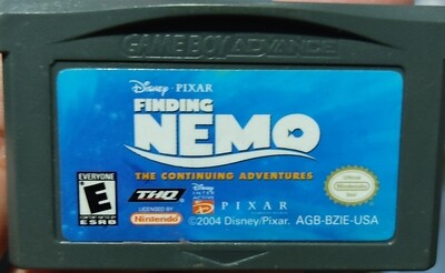 BA Finding Nemo The Continuing Adventures Game Boy Advance Cartucho