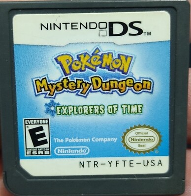 SJ Pokemon Mystery Dungeon Explorers of Time Nintendo DS Cartucho