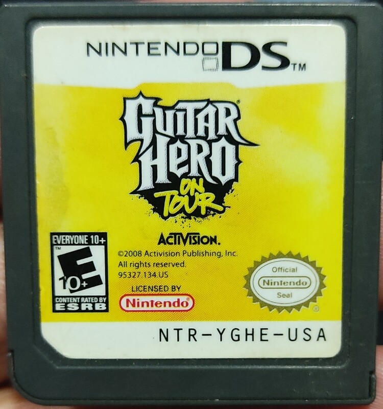 Guitar Hero On Tour Nintendo DS Cartucho