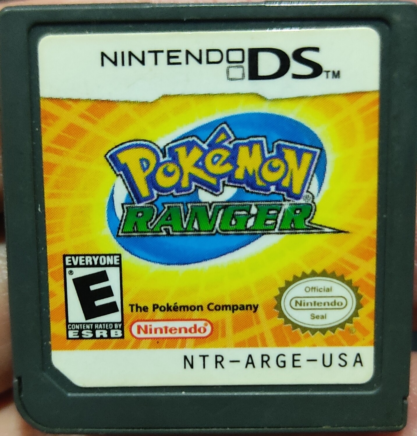 SJ Pokemon Ranger Nintendo DS Cartucho