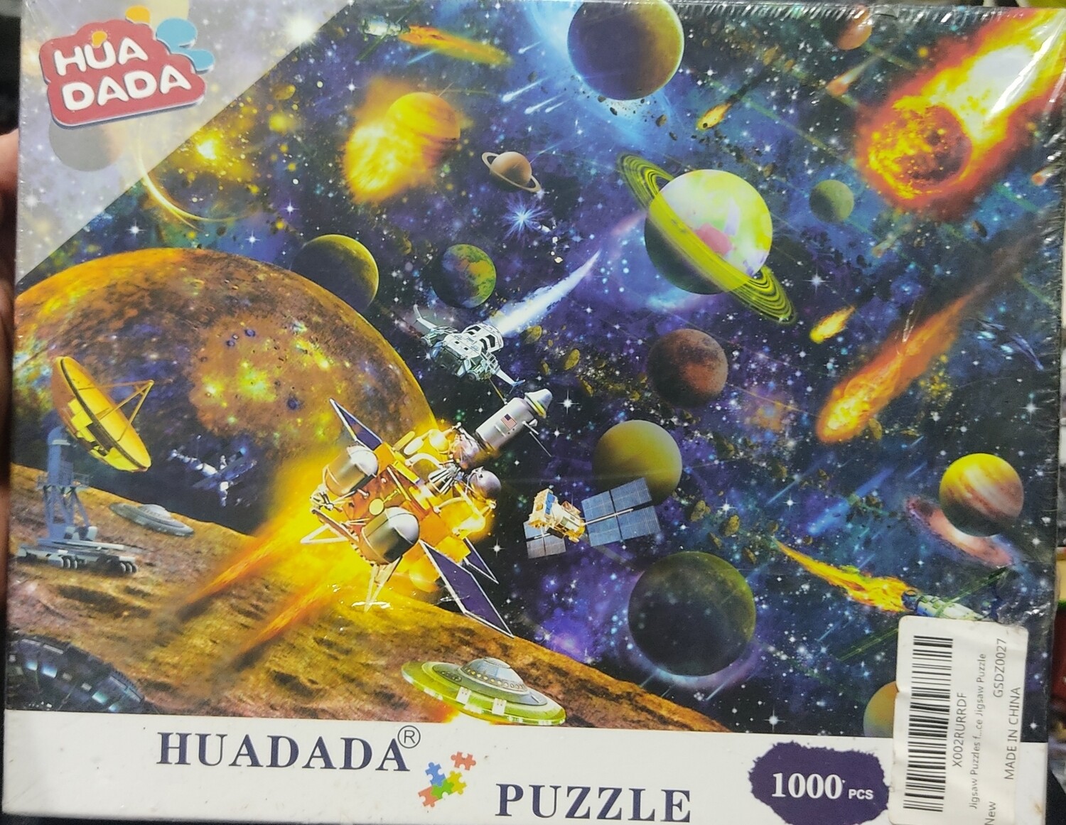 Huadada Puzzle Rompecabezas Espacial 1000 piezas Nuevo Sellado