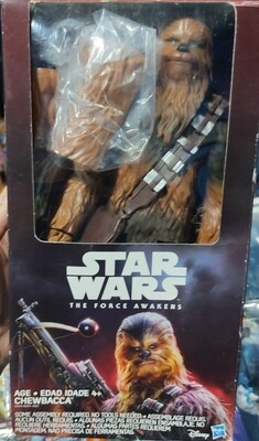 SH Chewbacca The Force Awakens 12 Pulgadas Hasbro Star Wars 2015