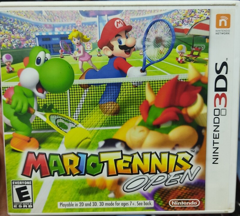 SJ Mario Tennis Open Nintendo 3DS Usado Completo