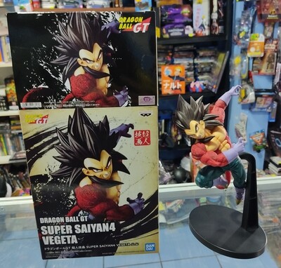 SJ Vegeta Super Saiyan 4 Banpresto Bandai Dragon Ball GT Figura Anime