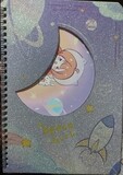 Cuaderno Space Girl 172x247mm