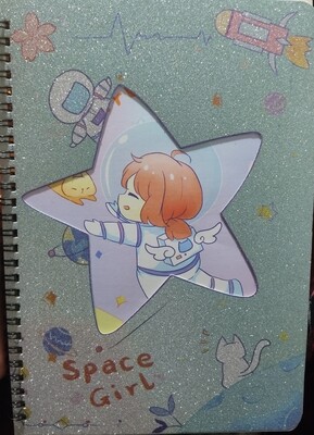 Cuaderno Space Girl 172x247