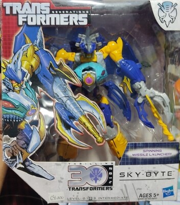 SJ1 Transformers Generations Sky Byte Hasbro Predacon Beast Wars