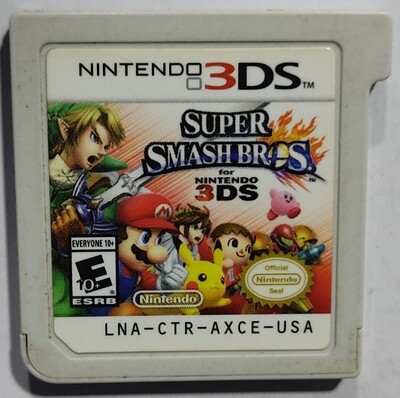 Super Smash Bros Nintendo 3DS Cartucho