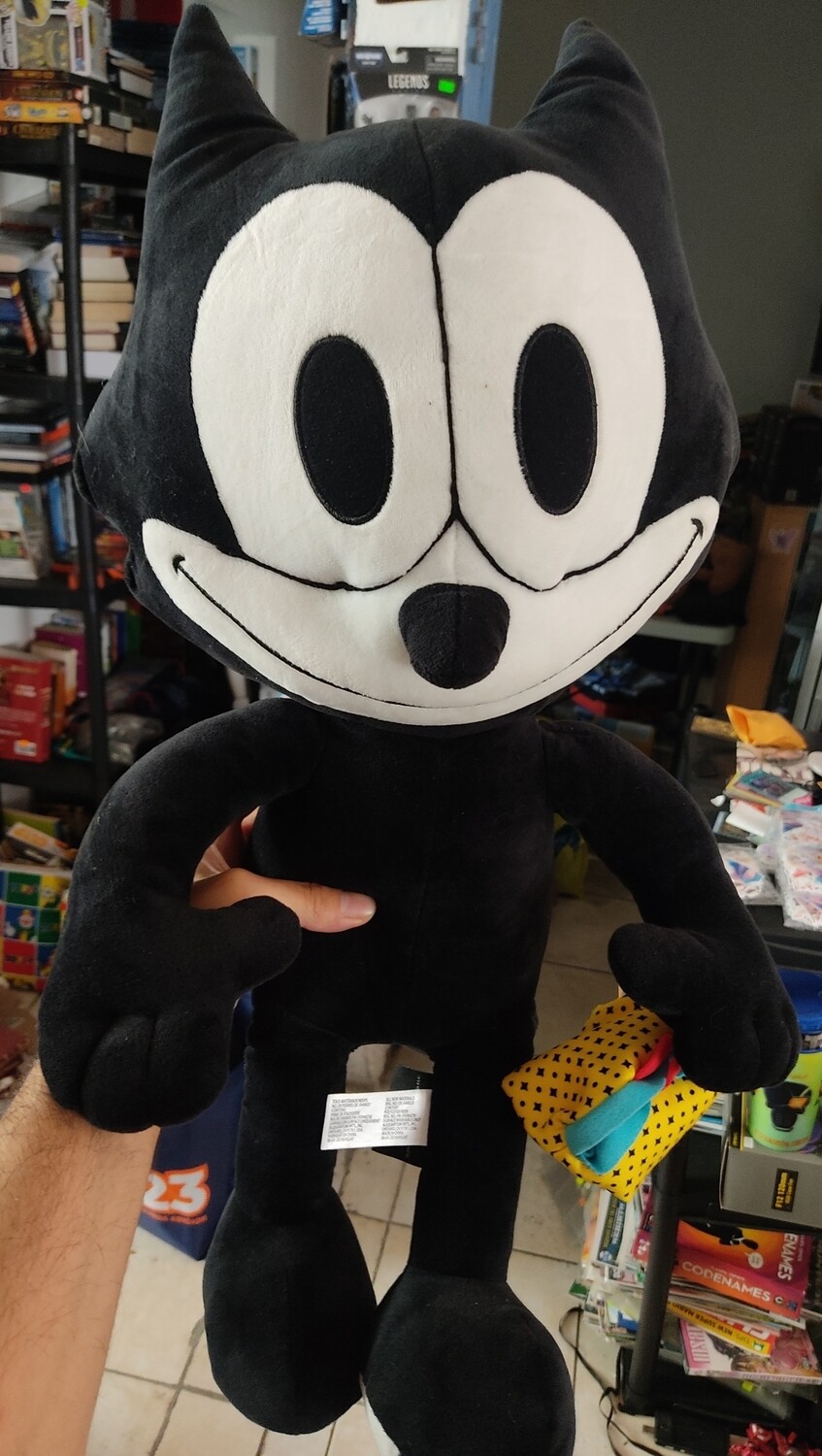 NELA Felix El Gato Peluche 24 pulgadas DreamWorks 2019  Aniversario Numero 100