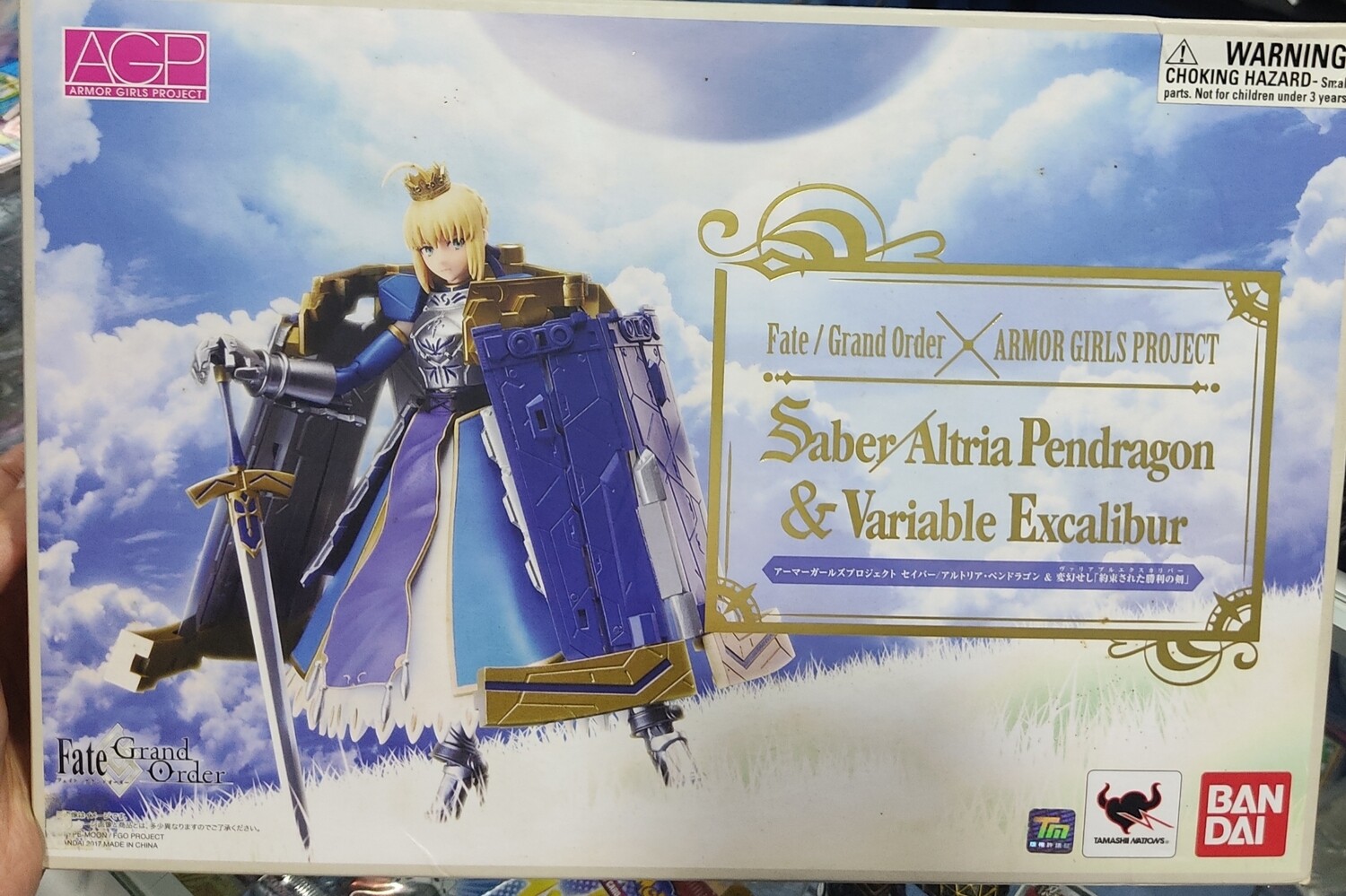 Saber Altria Pendragon Variable Excalibur Fate Grand Order Armor Girls Project Tamashi Nations Bandai Figura Anime Articulada