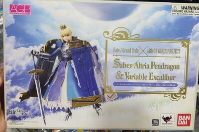 Saber Altria Pendragon Variable Excalibur Fate Grand Order Armor Girls Project Tamashi Nations Bandai Figura Anime Articulada