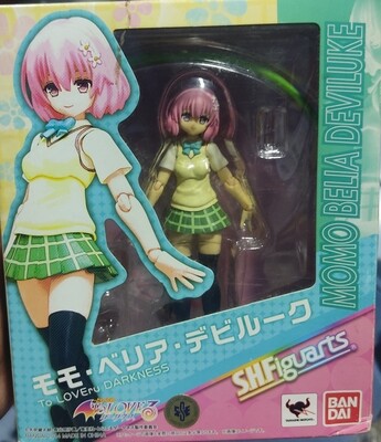 SH6 Momo Beila Deviluke To Love Ru Darkness SH Figuarts Tamashi Nations Bandai Figura Anime