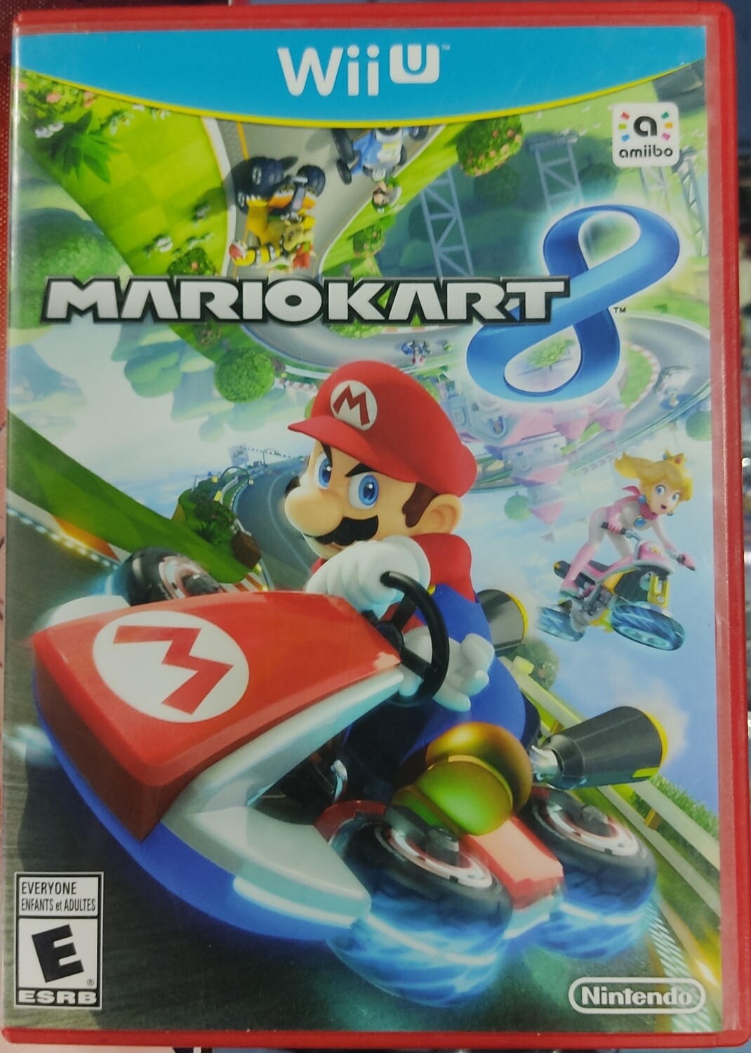 SJ Mario Kart 8 Nintendo Wii U Usado Completo