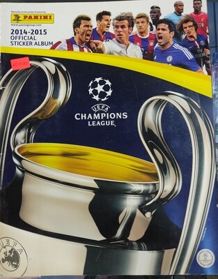 UEFA Champions League 2014 2015 Official Sticker Album Football 20% Lleno