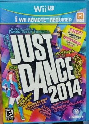 SJ Just Dance 2014 Nintendo Wii U Usado Completo