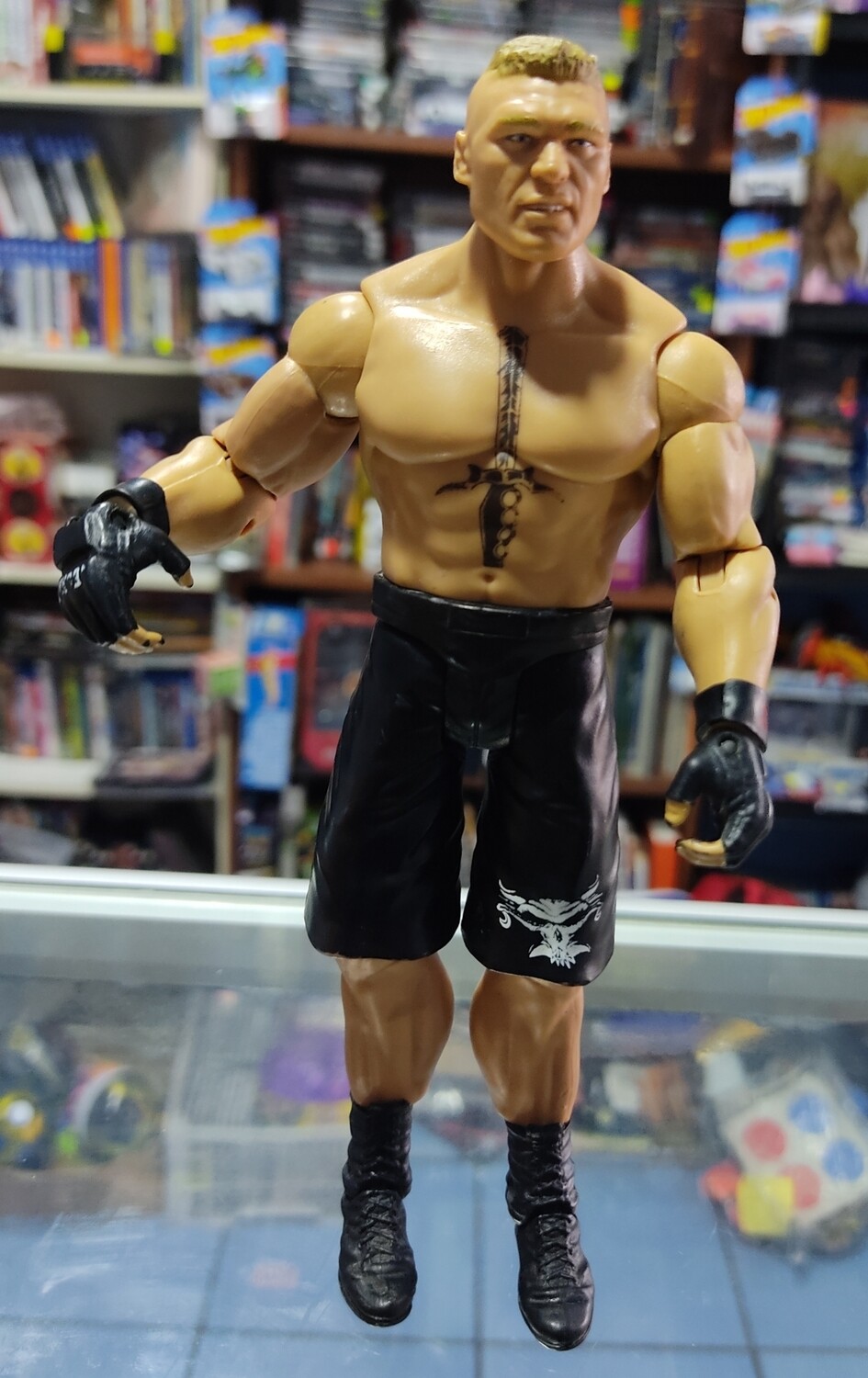 WWE Brock Lesnar 2012 Mattel Figura 6 Pulgadas