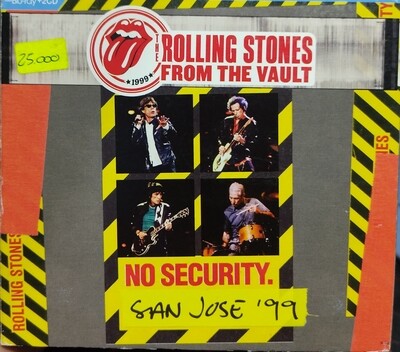 BA1 Rolling Stones No Security San Jose 99 CD Musica Original Usado Completo