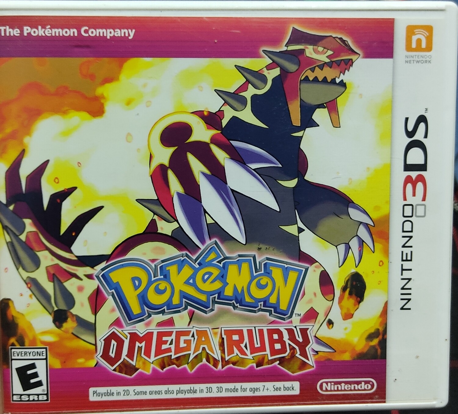 SJ Pokemon Omega Ruby Nintendo 3DS Usado Completo