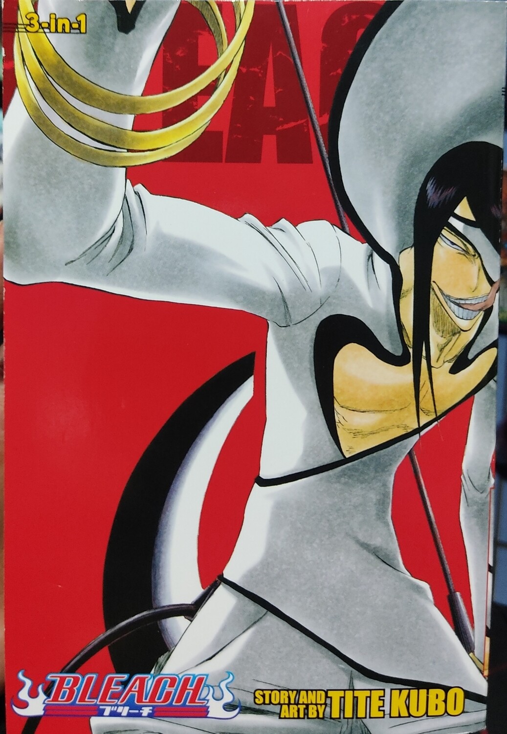 SH6 Bleach Manga Volumen 31 - 32 - 33 Ingles 3 en 1 Viz Media
