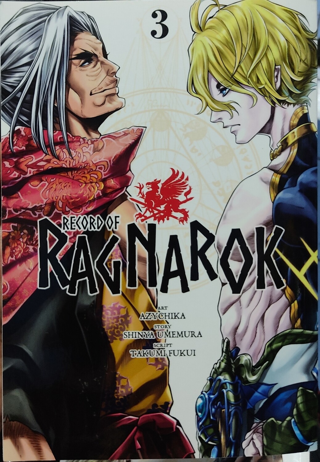 Record of Ragnarok Manga Volumen 3 Ingles Viz Media