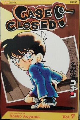 Case Closed Manga Volumen 7 Ingles Viz Media