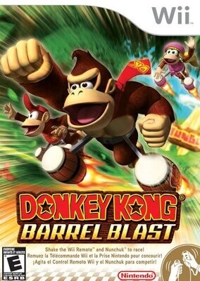 DONKEY KONG: BARREL BLAST  (Nintendo Wii) Usado Completo