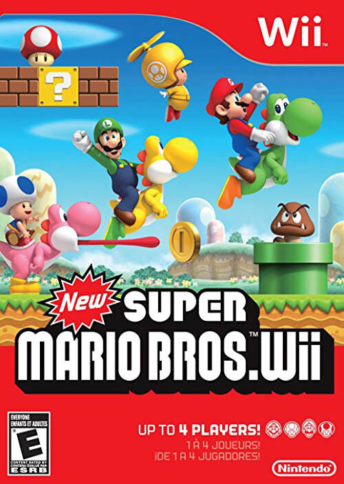 BAF1 NEW SUPER MARIO BROS. WII  (Nintendo Wii) Usado Completo