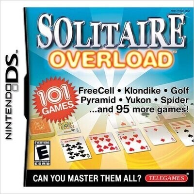 SOLITAIRE OVERLOAD  (Nintendo DS) Cartucho