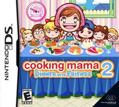 COOKING MAMA 2: DINNER WITH FRIENDS  (Nintendo DS) Cartucho