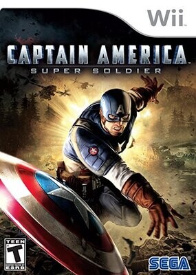 CAPTAIN AMERICA: SUPER SOLDIER  (Nintendo Wii) Usado Completo