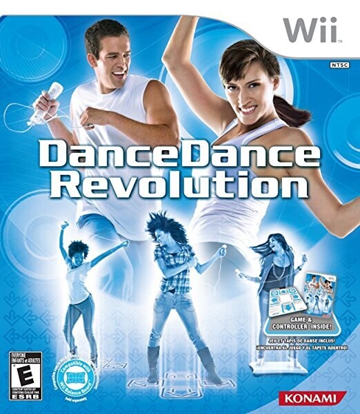 DANCE DANCE REVOLUTION (Nintendo Wii) Usado Completo