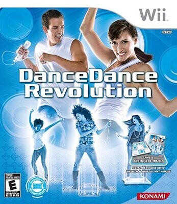 DANCE DANCE REVOLUTION (Nintendo Wii) Usado Completo