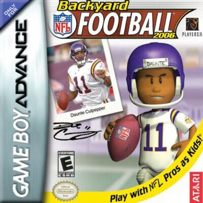 SJ BACKYARD FOOTBALL 2006  (Game Boy Advance) Cartucho
