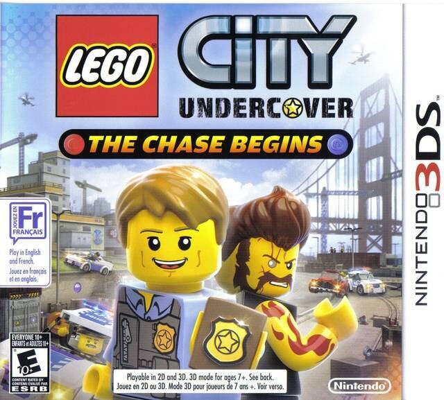 SJ LEGO CITY UNDERCOVER: THE CHASE BEGINS  (Nintendo 3DS) Cartucho