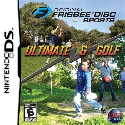 ORIGINAL FRISBEE DISC SPORTS: ULTIMATE &amp; GOLF  (Nintendo DS) Cartucho
