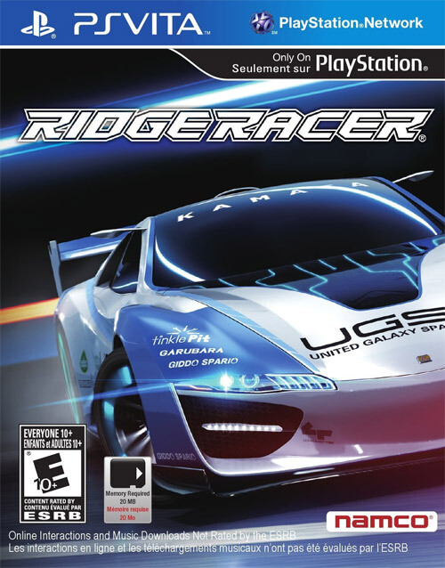 SJ RIDGE RACER (PlayStation Vita) Cartucho