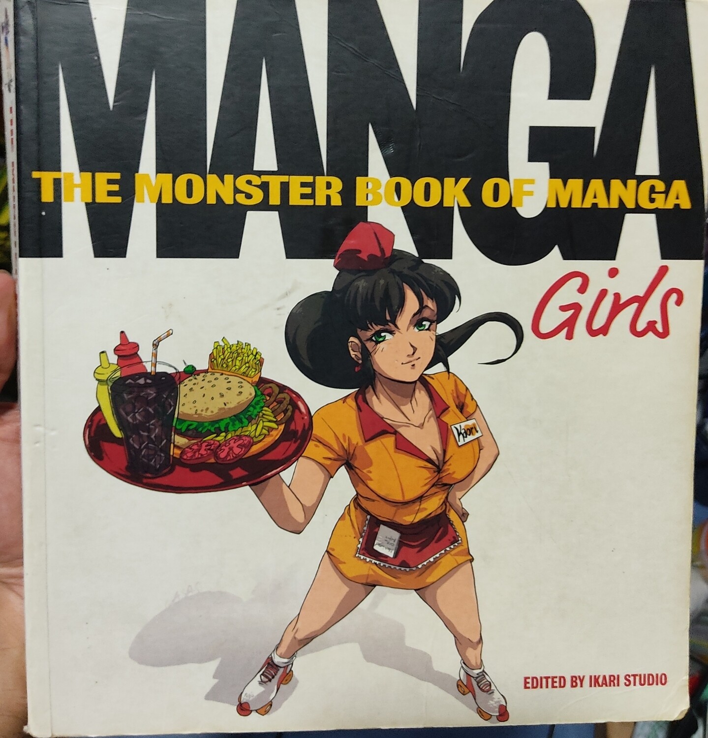 The Monster Book Manga Girls Libro Ingles