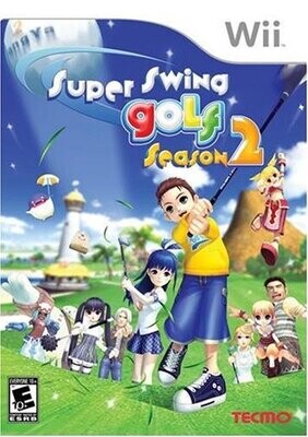 SUPER SWING GOLF: SEASON 2  (Nintendo Wii) Usado Completo
