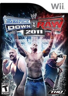 WWE SMACKDOWN VS. RAW 2011  (Nintendo Wii) Usado Sin Manual